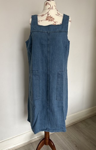 Seasalt calican denim pinafore - seasalt,
