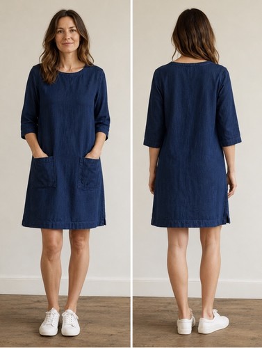 Seasalt killick denim shift - denim,